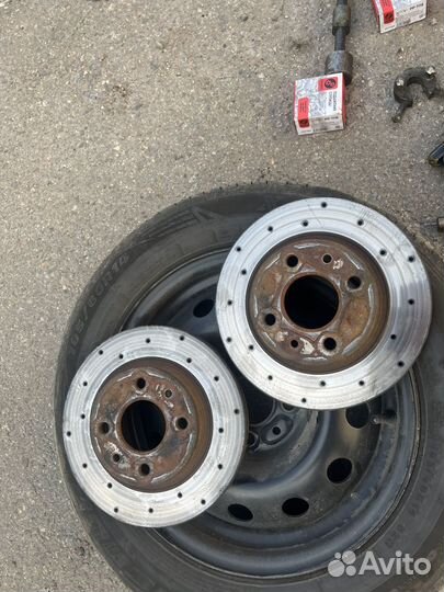 Передние тормозные диски LADA granta