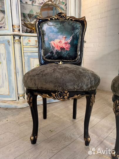 Стулья кухонные парные,Италия,Дерево