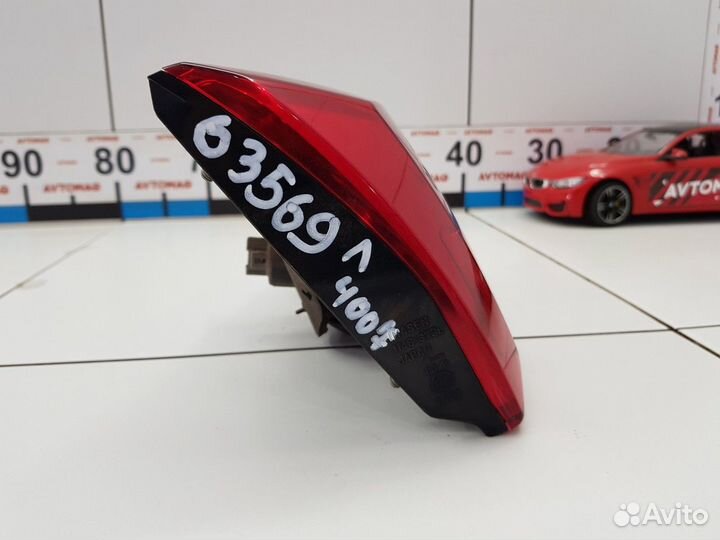 Фонарь задний левый внутренний (Peugeot 4007)