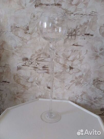 Стильный бокал. Высота 50 см