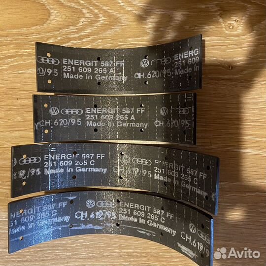 Тормозные колодки Volkswagen t3