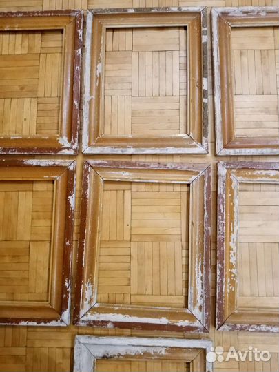 Советские деревянные рамки. Лот 1