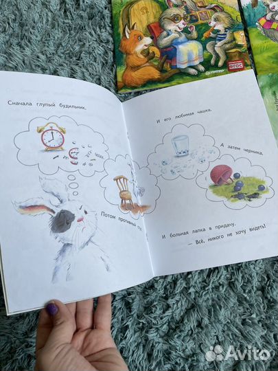 Серия детских книг про зайчика Севу