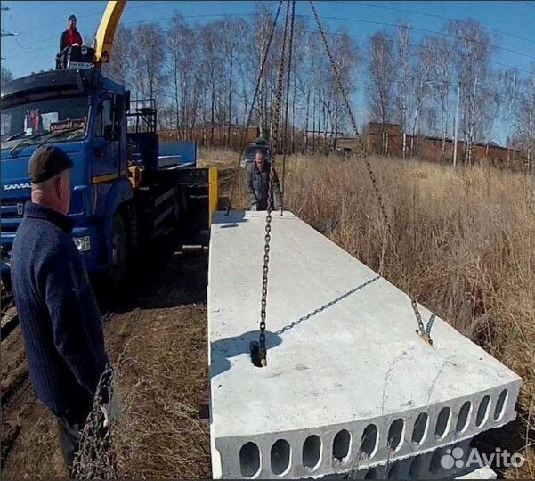 Плиты перекрытия по чертежам застройщика - новые