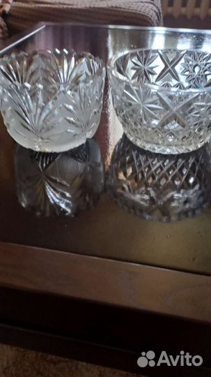 Хрустальная ваза