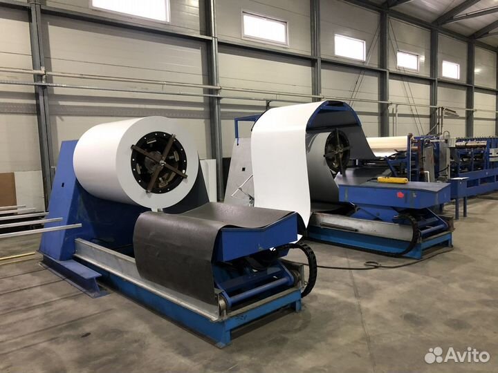 Линия для производства сэндвич панелей