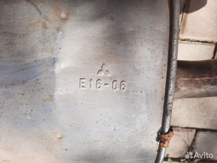 Глушитель задняя банка carisma 4g92