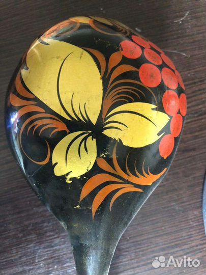 Ложка Хохлома СССР большая