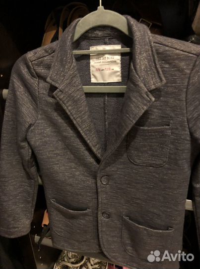 Пиджак на мальчика 128
