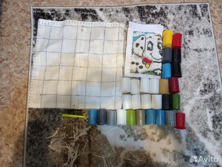 Ковровая вышивка