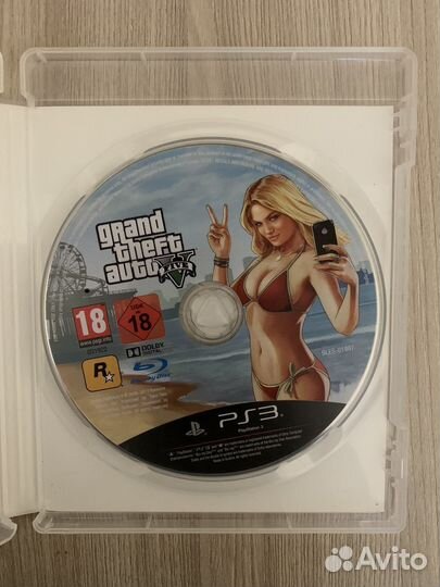 Игра/диск GTA 5 на PS3