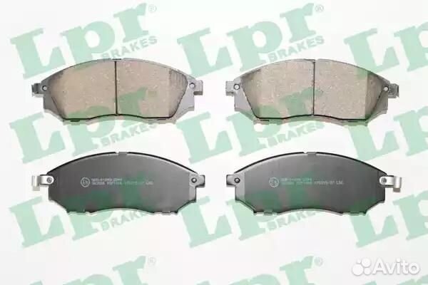 Колодки тормозные дисковые 05P1406