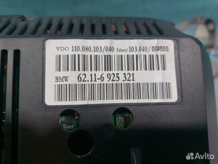 Панель приборов Bmw 745Li E66 N62B44 2002
