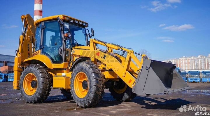 Экскаватор-погрузчик Kaiman 4RX L, 2023