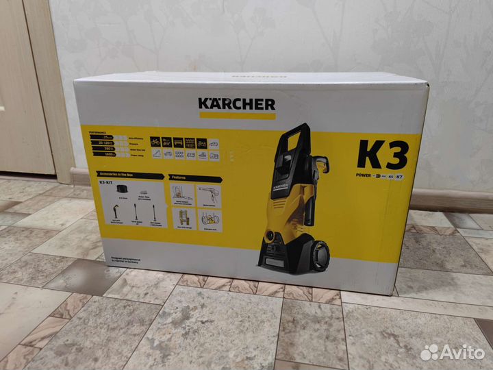 Мойка высокого давления karcher k3 новая