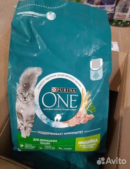 Сухой корм для кошек purina one 3 кг