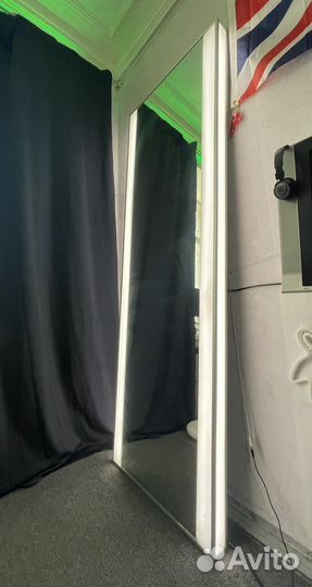 Зеркало напольное большое с подсветкой