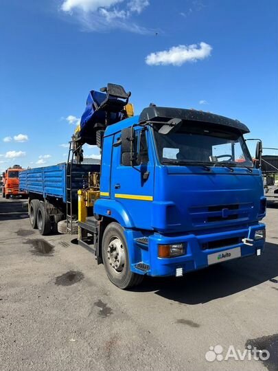 КамАЗ 65117-N3 с КМУ, 2013