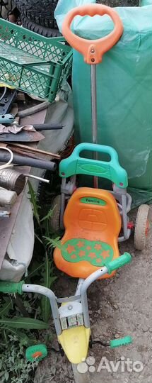 Детский трехколесный велосипед бу