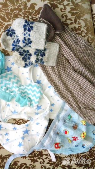 Пакет вещей детских для новорожденного