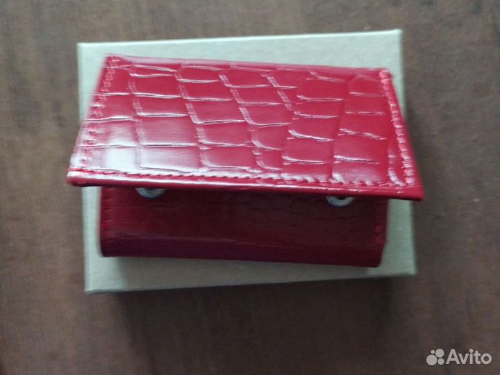 Кошелек женский натуральная кожа маленький