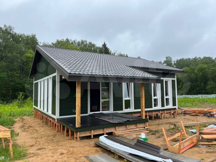 Дом 109 м² на участке 6 сот.