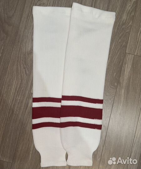 Хоккейные гамаши вязаные