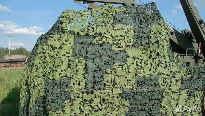 Маскировочная сеть мкт-2Л (зелень), размер 3*6