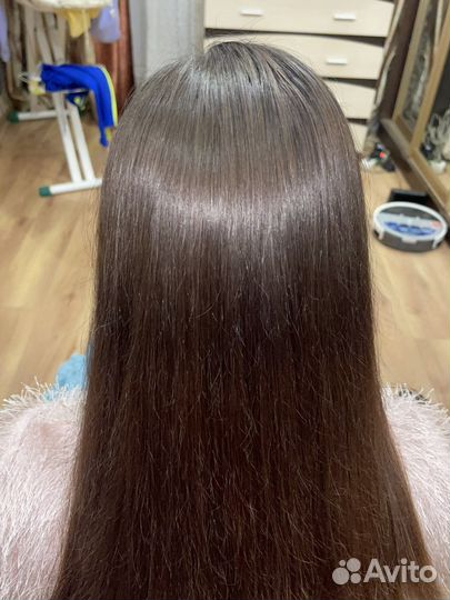 Выпрямление и лечение волос на дому