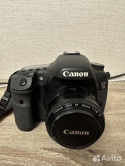 Зеркальный фотоаппарат canon 7d