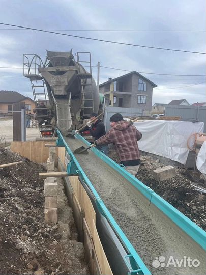 Бетон раствор бетононасос М200 М300 М400