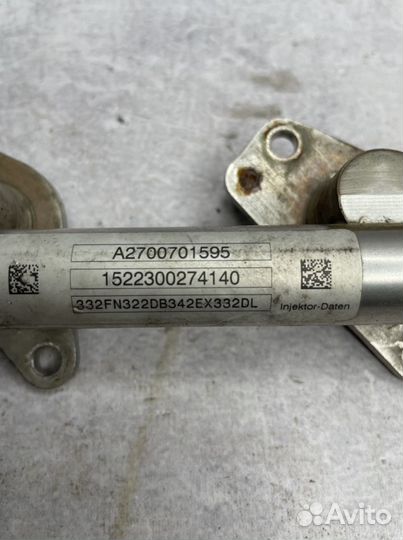 Рампа топливная Mercedes CLA 1,6л