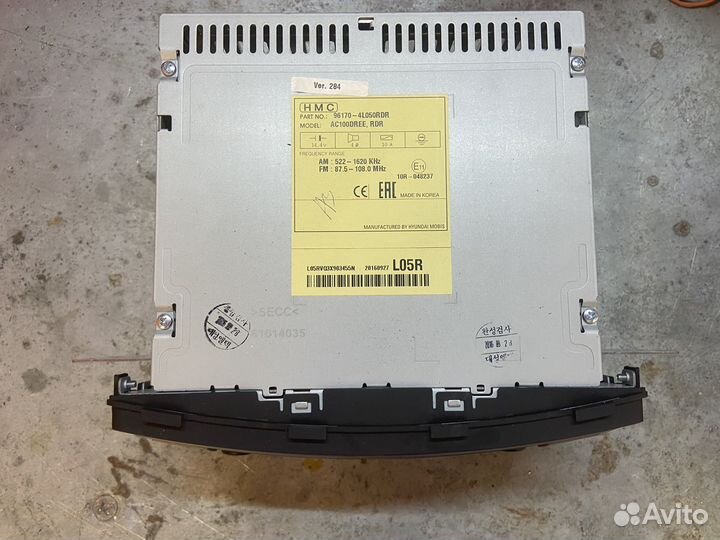 Магнитола hyundai solaris 1 рестайлинг