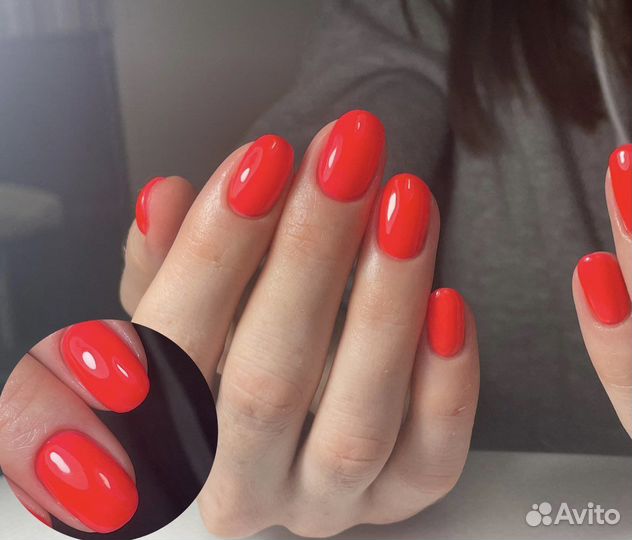 Маникюр и педикюр с покрытием гель лак