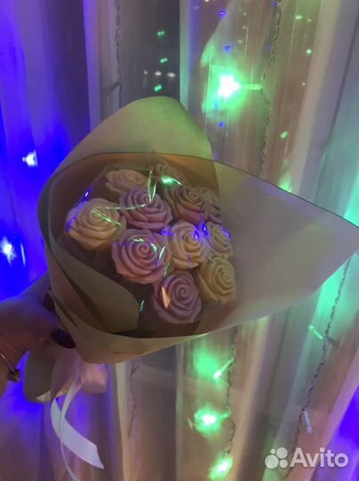 Шоколад ручной работы/букеты из шоколадных цветов