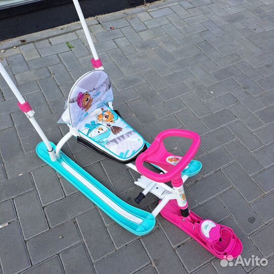 Детский снегокат Ника Twiny 2