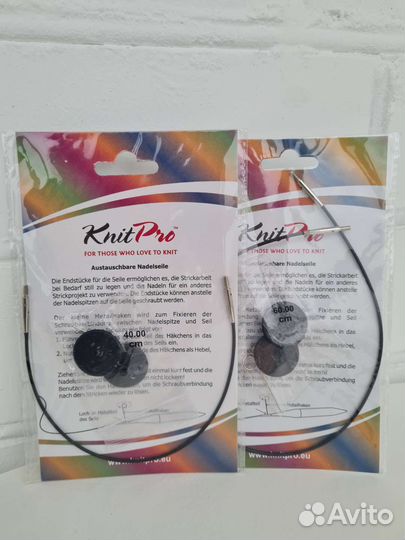 Набор спиц для вязания knit pro и addi