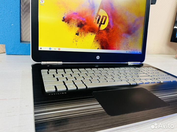 Игровой ноутбук HP core i7-7700 GTX 1050