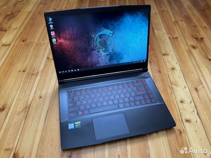 Игровой MSI i7 9750H/1660ti/512ssd