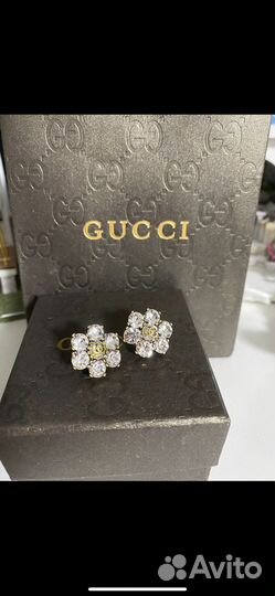 Серьги gucci