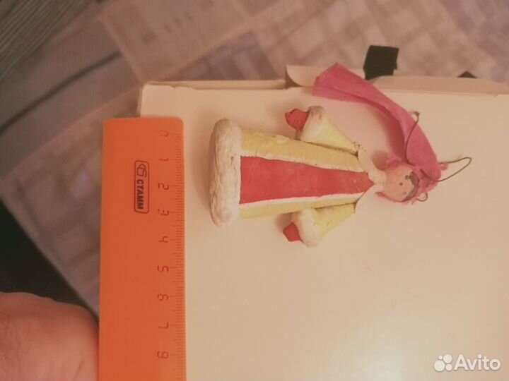 Ёлочная игрушка. ссср.Ватная