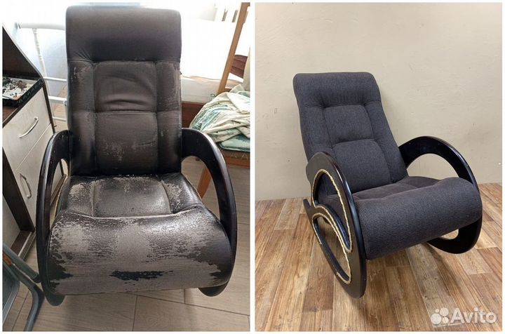 Ремонт и перетяжка мягкой мебели. Реставрация