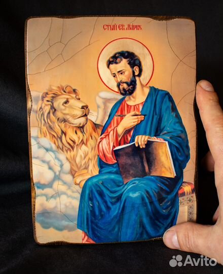 Икона деревянная 