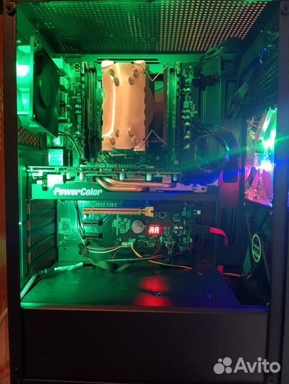 Top пк Rx 5700XT OC(rtx3060) ядер 8 (16) +16Гб+SSD