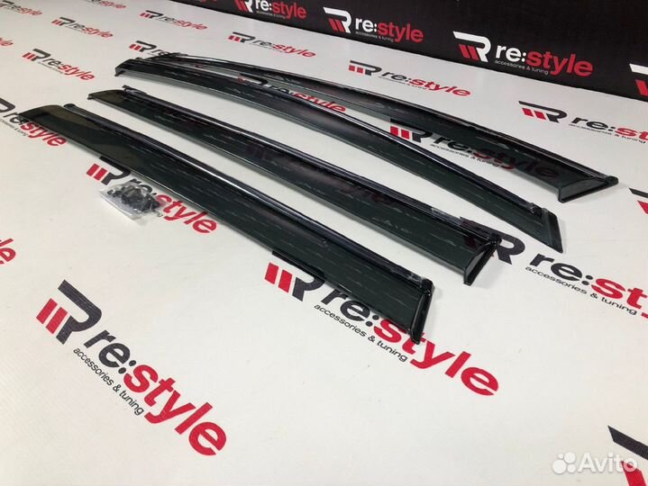 Ветровики Toyota Rav4 XA40 12-19 Kanglong U2458