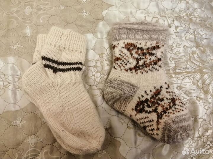 Носки шерсть 15 и 17 см