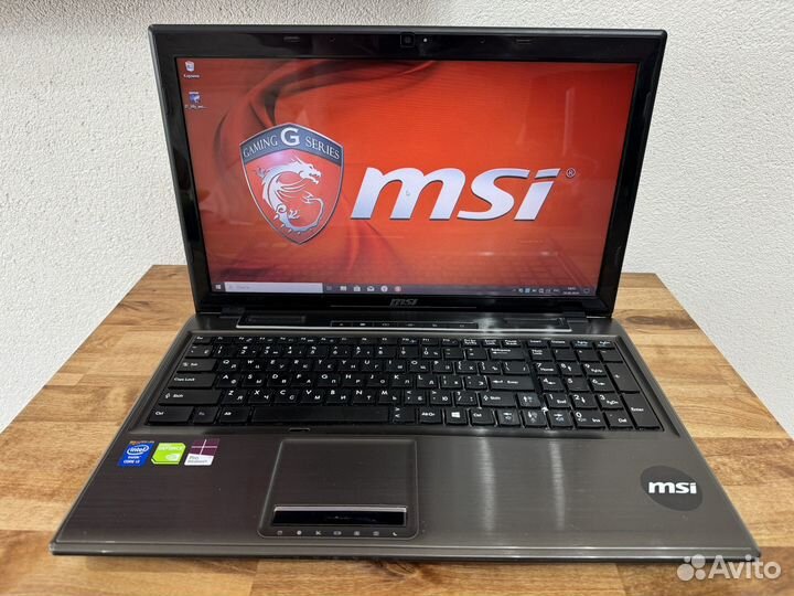 Игровой MSI Core i3-3110M 12Gb SSD WD 256G GeForce