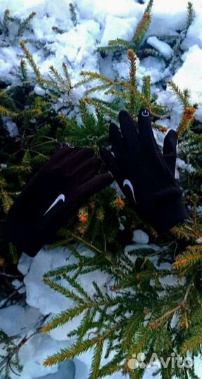 Перчатки Nike Drill на флисе