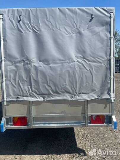 Прицеп новый легковой сст 7132-08 с высоким Тентом