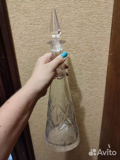 Графин хрустальный СССР